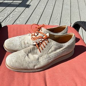 Cole Haan Lunarlon wingtip camouflage shoes sz 13m